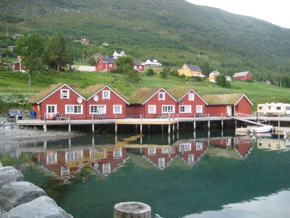 Die Unterkünfte in Haugsbygda Die Unterkünfte in Haugsbygda